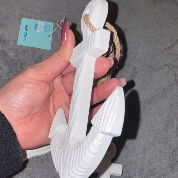 White Anchor Wall Decor Set NWT - Picture 8 of 8